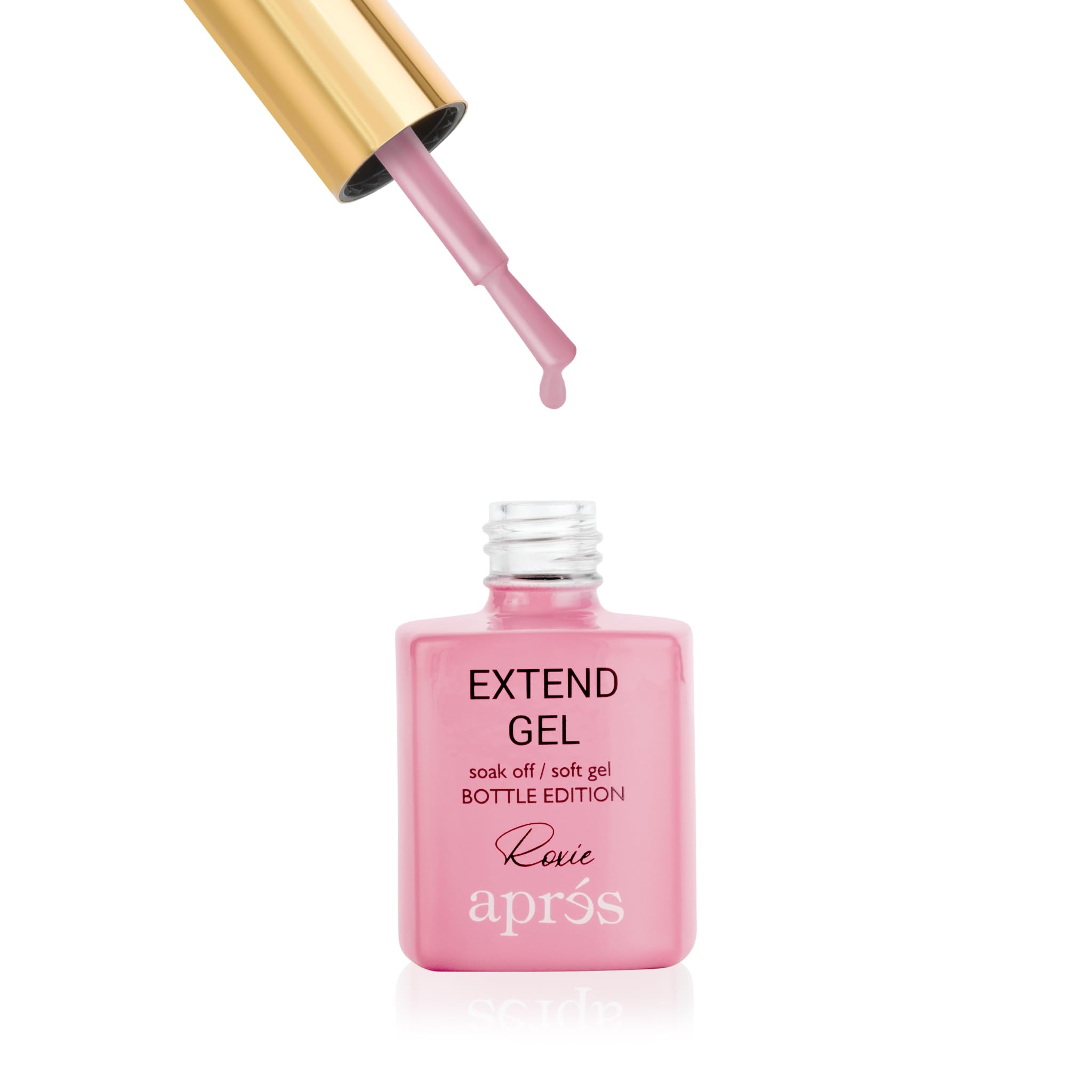 APRÉS Color Extend Gel Bottle & Gel-X Tips Adhesive – Nude Shades (Roxie, 15 ml)