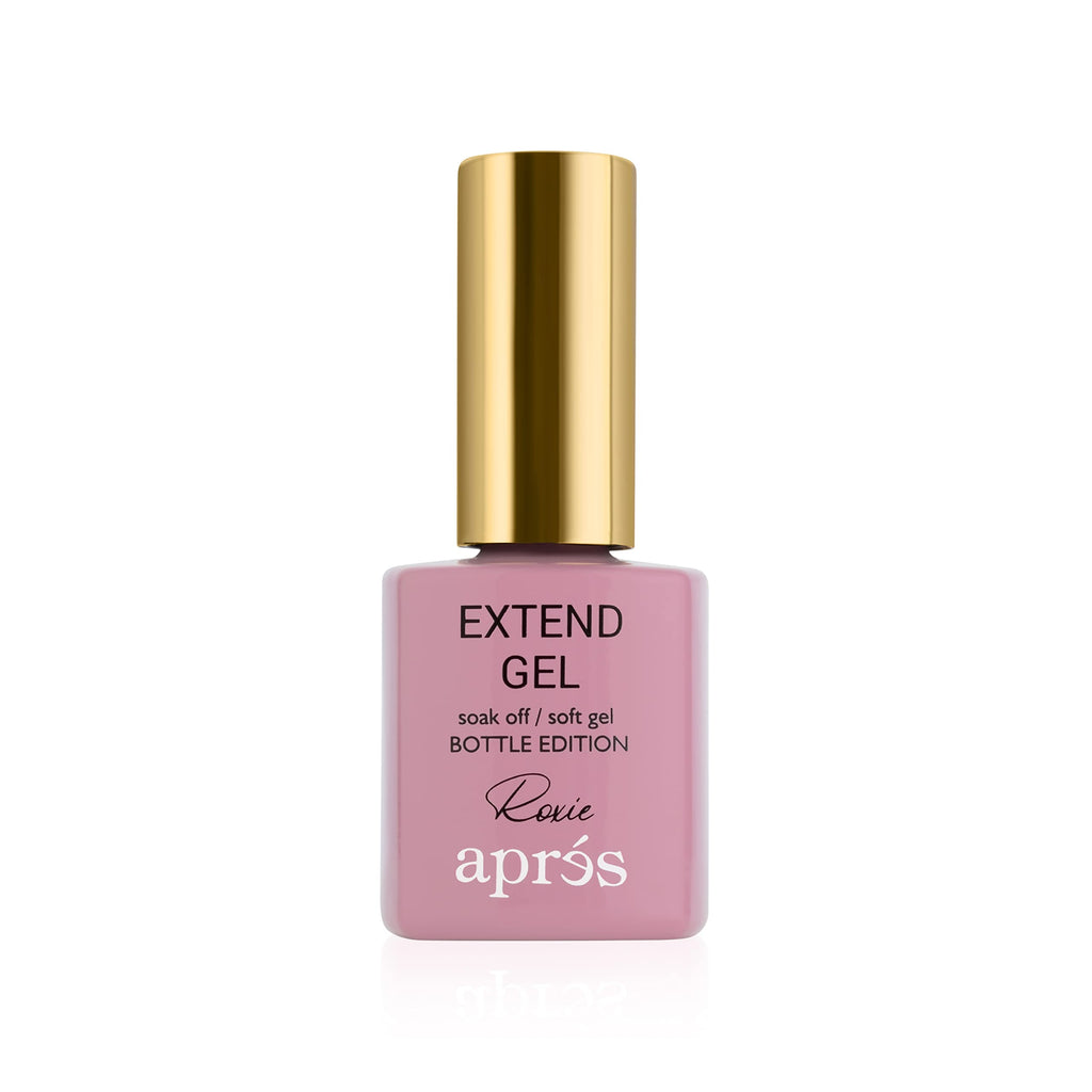APRÉS Color Extend Gel Bottle & Gel-X Tips Adhesive – Nude Shades (Roxie, 15 ml)
