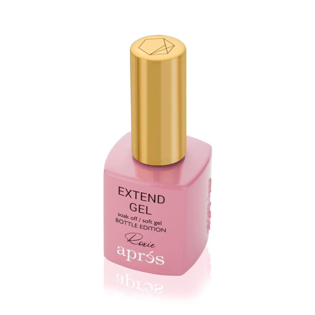 APRÉS Color Extend Gel Bottle & Gel-X Tips Adhesive – Nude Shades (Roxie, 15 ml)