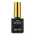 APRÉS Non-Wipe Matte Top Gel Coat 15ml – Matte Finish & Soak-Off Top Coat