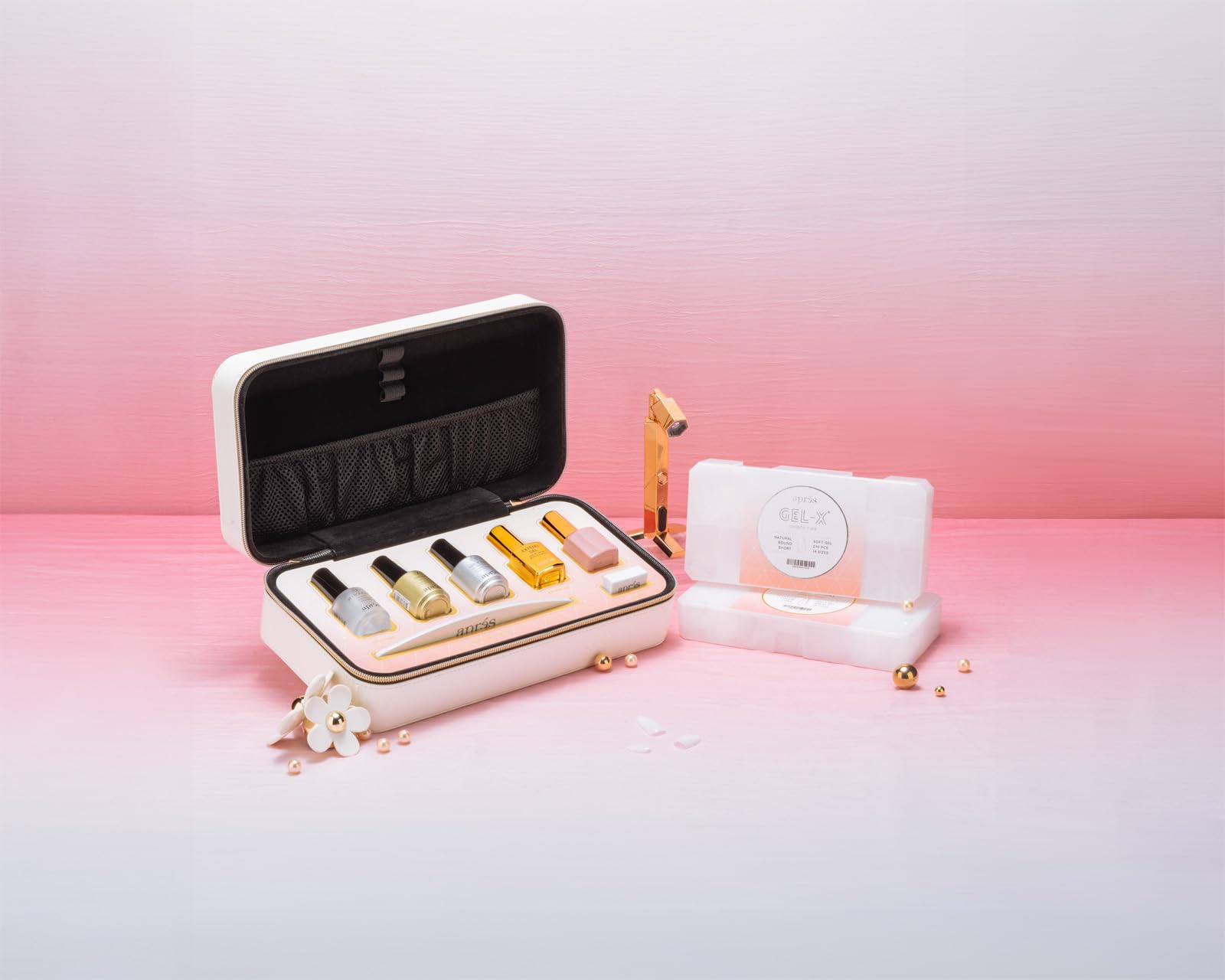 APRÉS Ombre Gel-X Nail Extension Kit – 14 Sizes, Premium Tips & Starter Set