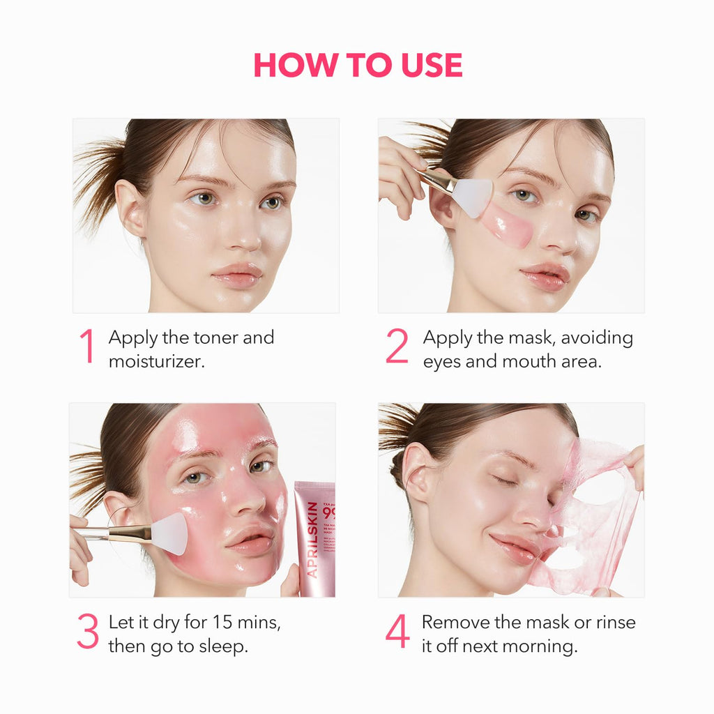 APRILSKIN TXA Niacinamide 99 Overnight Wrapping Mask | 8-Hour Toning, Firming & Pore Care