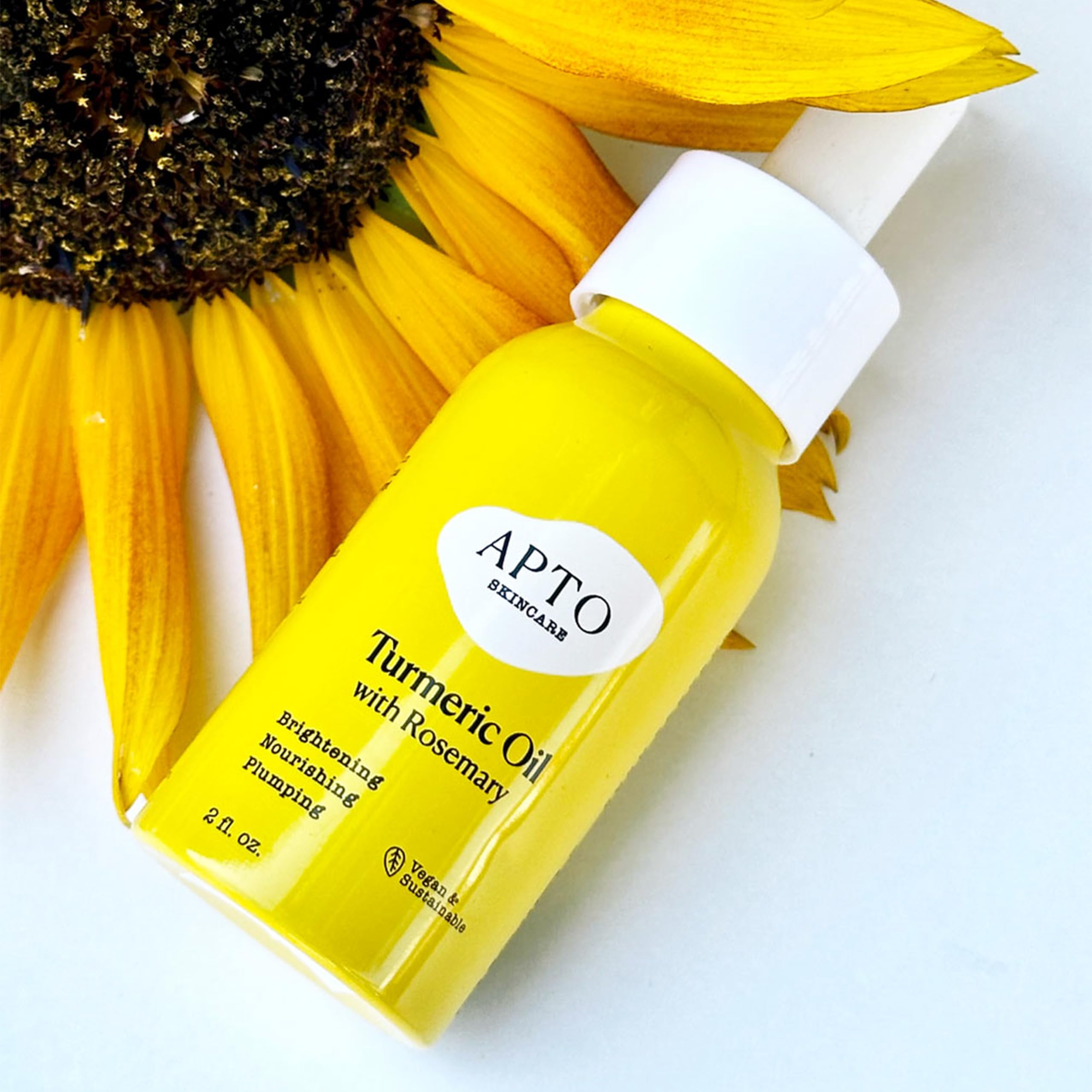 APTO Turmeric Oil with Rosemary – Brightening & Moisturizing Facial Oil (2 fl oz)