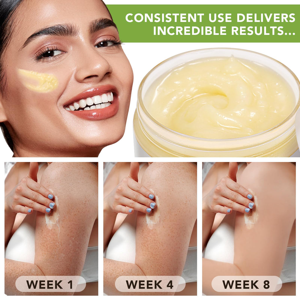APUUFYQC Shea Butter Raw Organic – 2 Pack | Pure, Unrefined Moisturizer for Skin & Hair