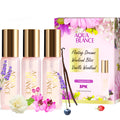 AQUA BLANCE Body Spray Set — 3 Travel-Size Scents (60ml each) Vanilla Woodland, Weekend Bliss, Floating Dreams