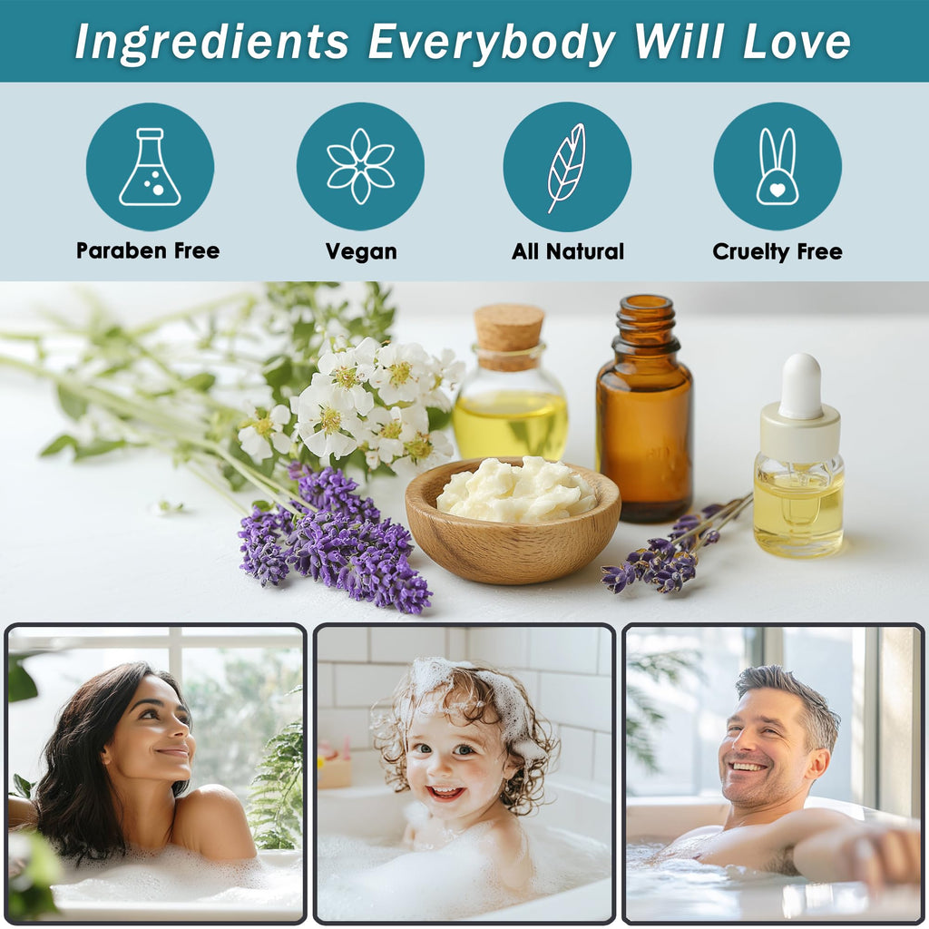 Aqua Elegante Spa Baskets for Women – Jasmine & Lavender Luxury Bath Set
