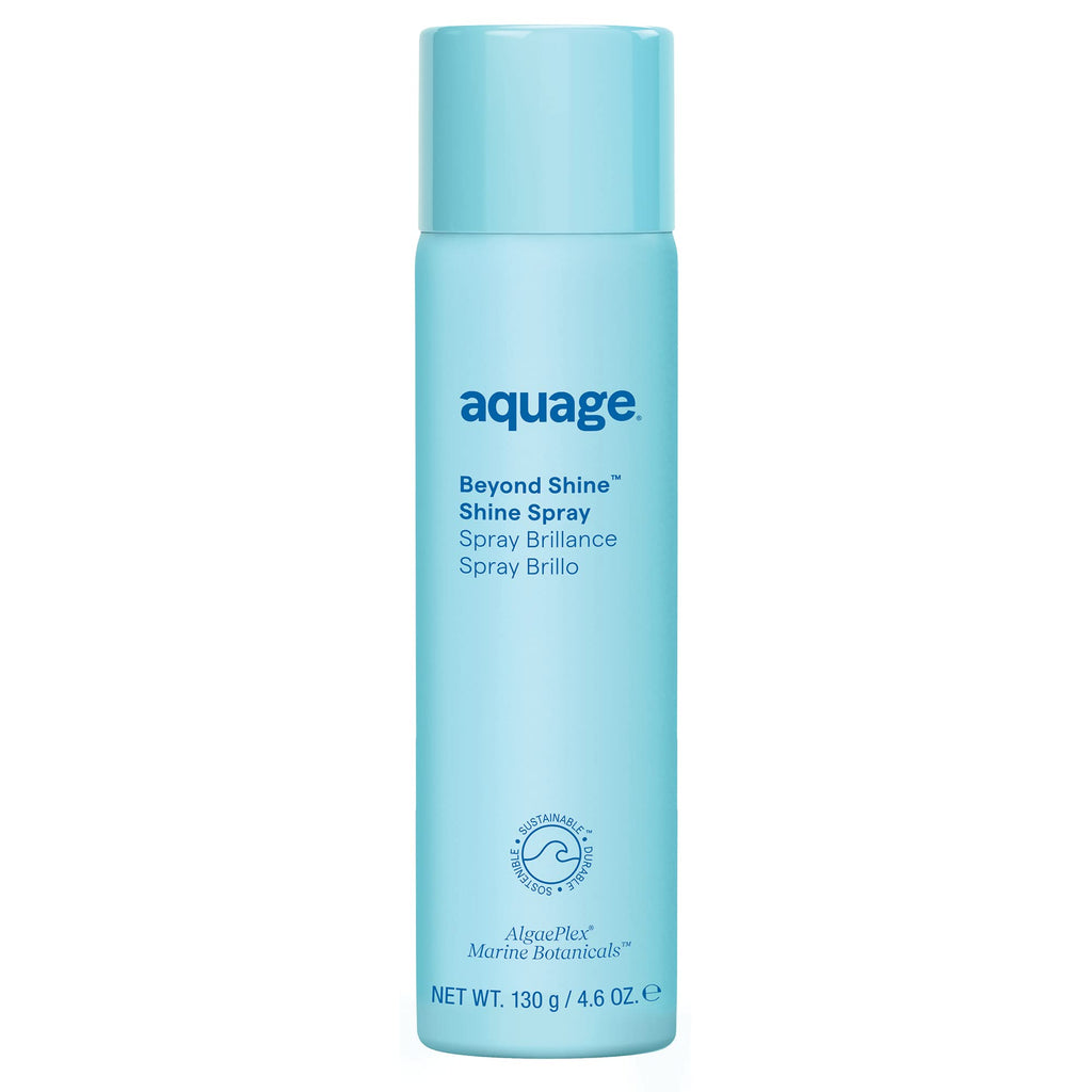 Aquage Beyond Shine: Fine-Mist Silkening & Glossing Spray – Shine, Smoothness & Thermal Protection (4.6 oz)