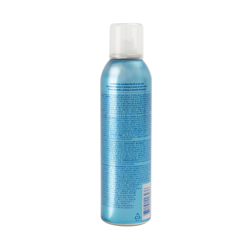 AQUAGE Dry Shampoo Style Extending Spray – Oil-Absorbing + Texturizing, 8 oz