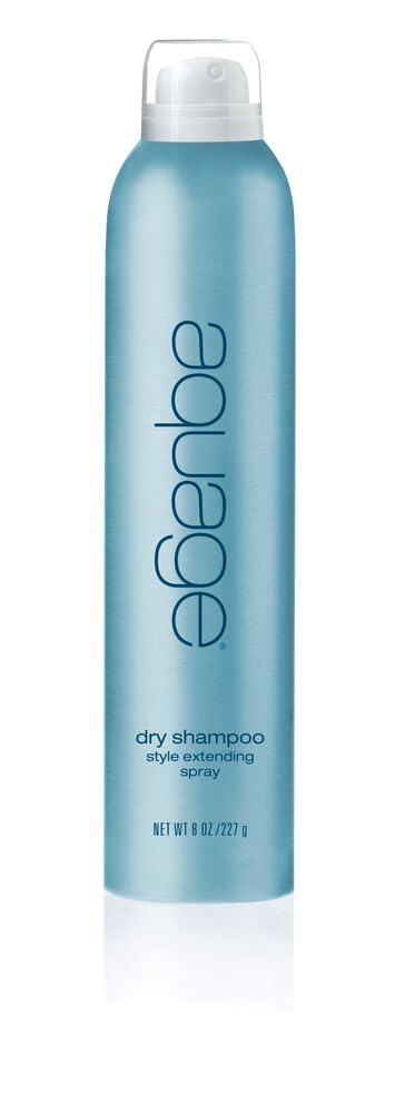 AQUAGE Dry Shampoo Style Extending Spray – Oil-Absorbing + Texturizing, 8 oz