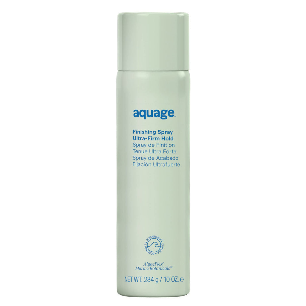 AQUAGE Finishing Spray – Firm Hold Hairspray, Humidity-Resistant, High Shine, 10 oz