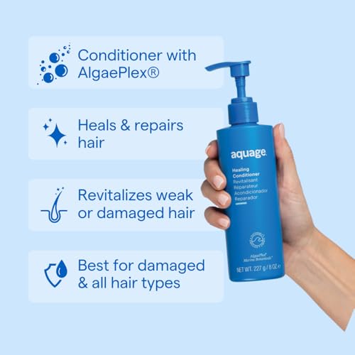 Aquage Healing Conditioner with Marine Botanicals - Deep Moisture & Repair (8 oz)
