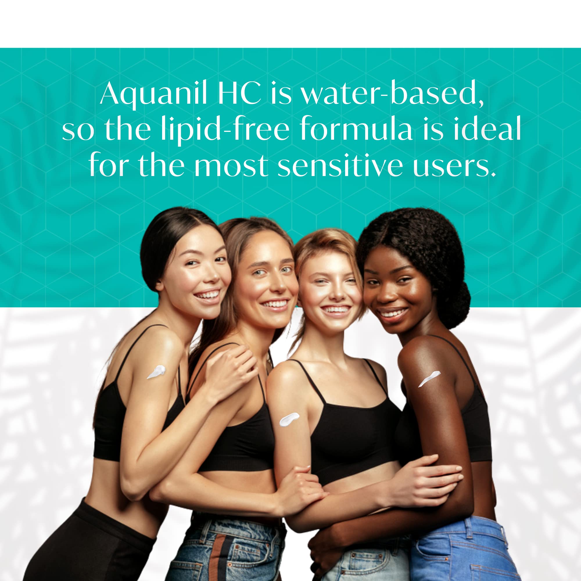 Aquanil HC Lotion – Calming Anti-Itch Body Lotion for All Skin Types (Fragrance-Free)