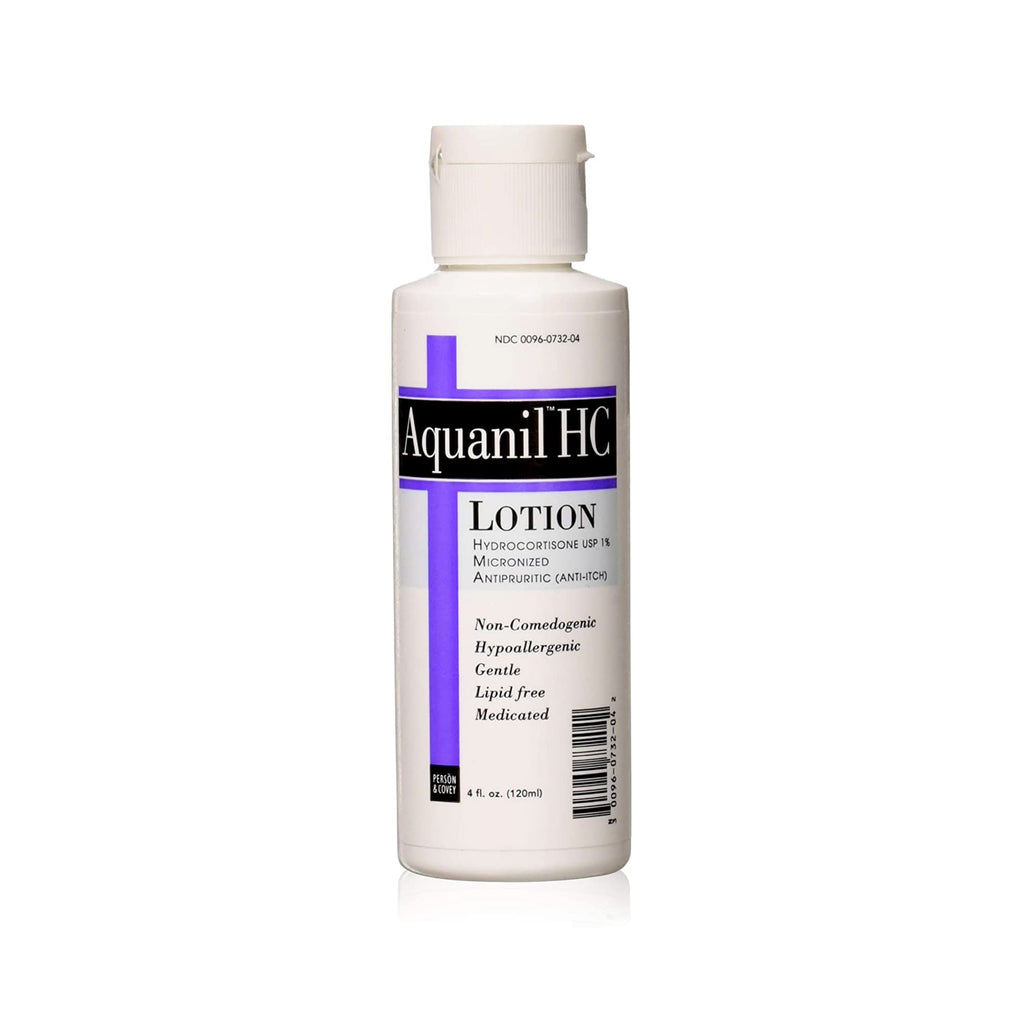 Aquanil HC Lotion – Calming Anti-Itch Body Lotion for All Skin Types (Fragrance-Free)