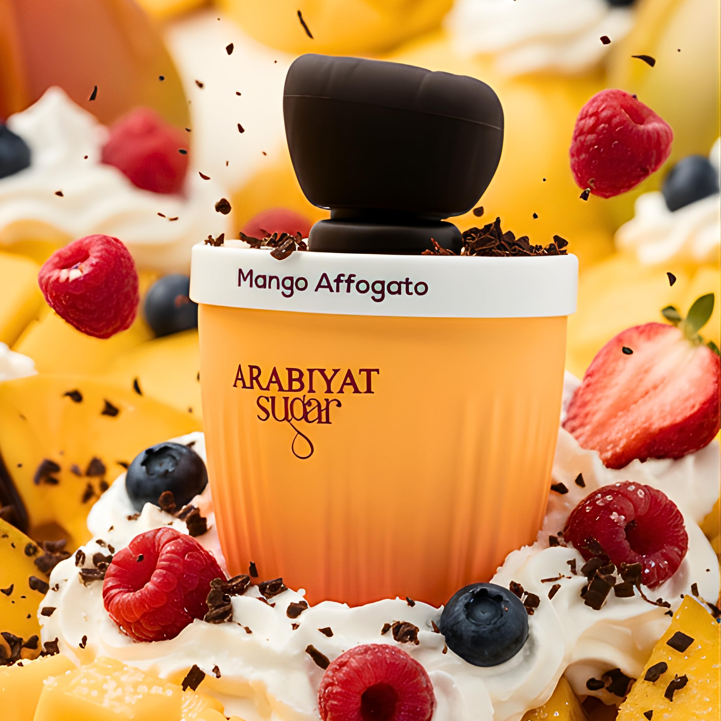 ARABIYAT Sugar Mango Affogato Eau De Parfum 3.4 oz – Gourmand Oriental Fragrance