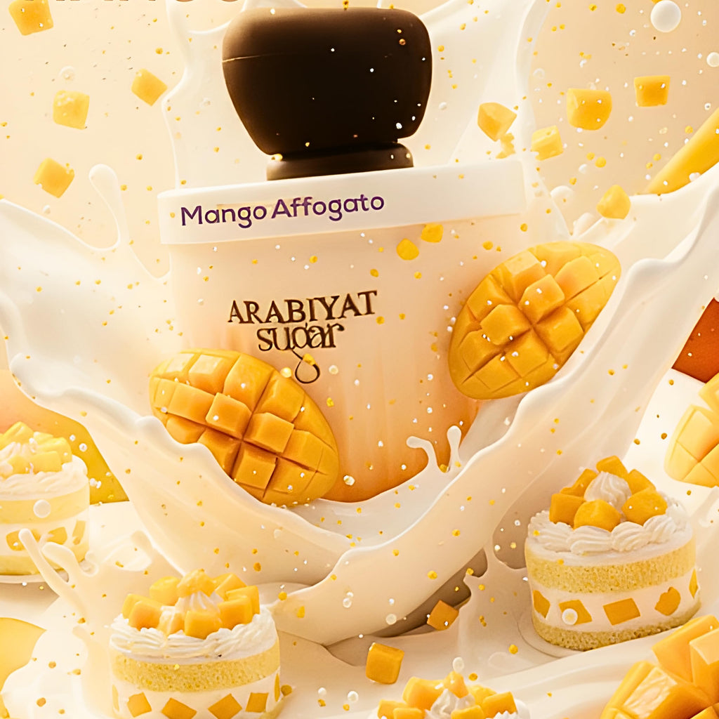 ARABIYAT Sugar Mango Affogato Eau De Parfum 3.4 oz – Gourmand Oriental Fragrance
