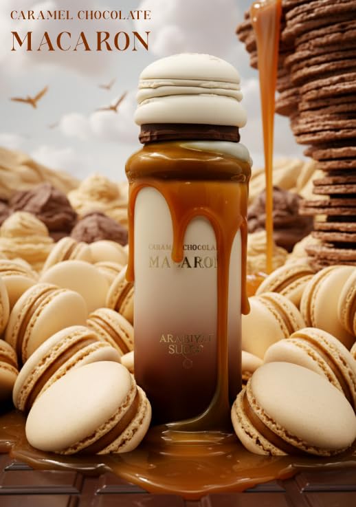 Arabiyat Sugar Caramel Chocolate Macaron EDP – 3.4 oz | Warm Gourmand Scent