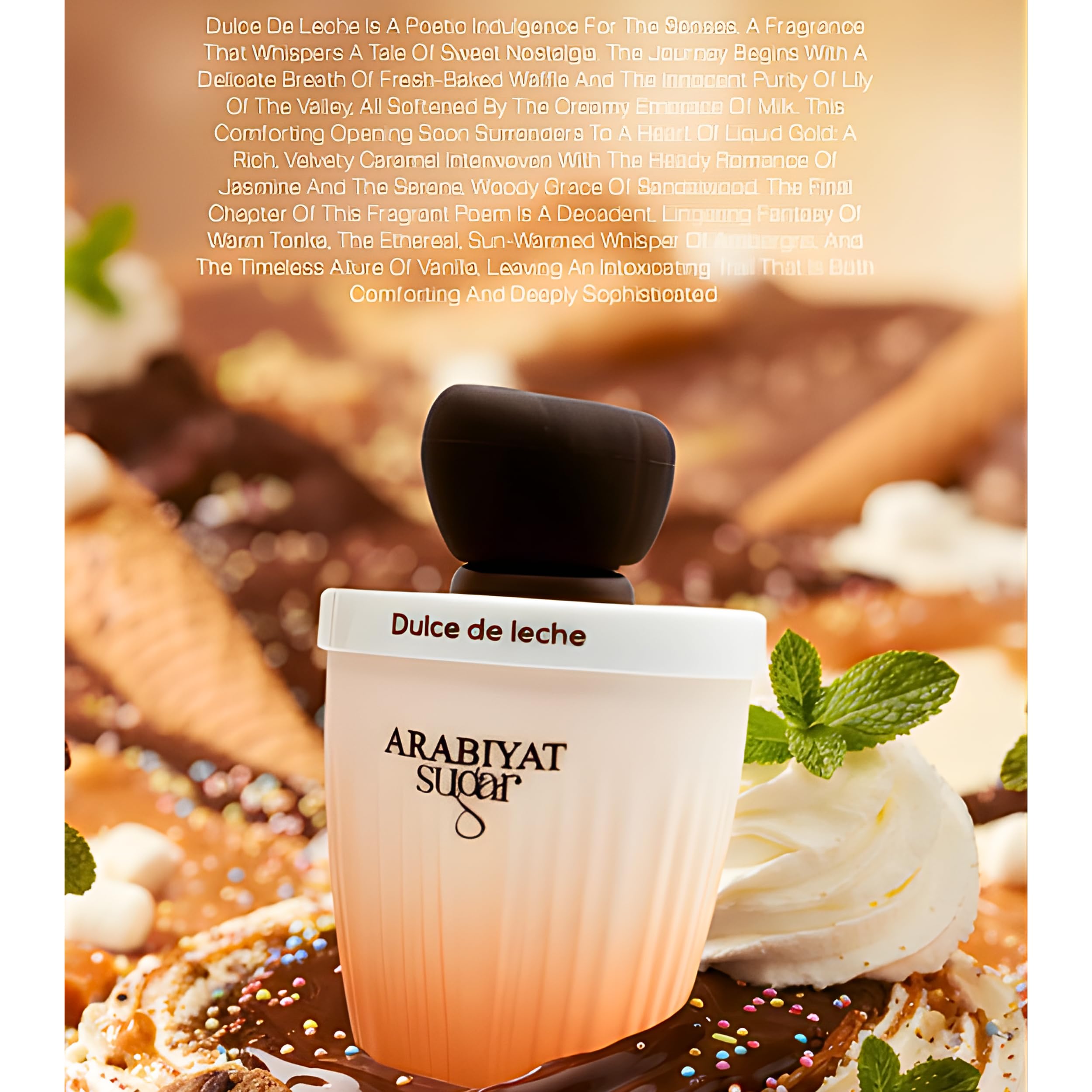 Arabiyat Sugar Dulce De Leche EDP – 3.4 oz Gourmand Perfume