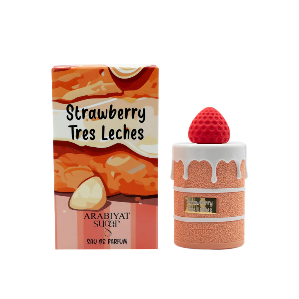 Arabiyat Sugar Strawberry Tres Leches Eau De Parfum – 3.4 fl oz | ARABIYAT