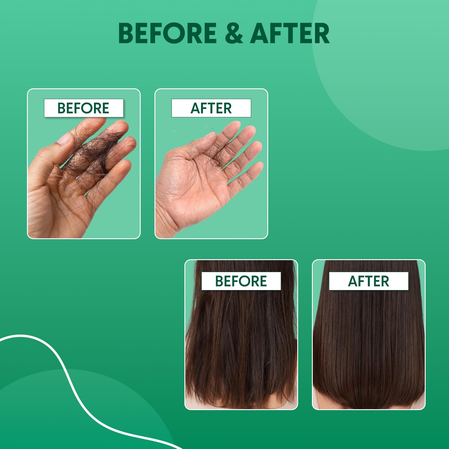 Aravi Organic Rosemary Anti Hairfall & Hair Growth Shampoo & Conditioner Combo | Sulphate-Free | For Dry & Frizzy Hair | 200ml Each