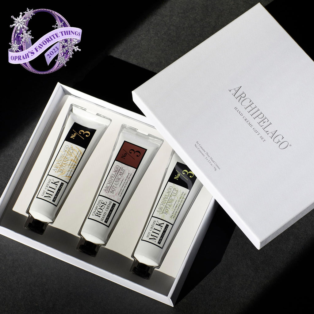 Archipelago Botanicals Hand Crème Gift Set Trio – Rich & Lightly Scented