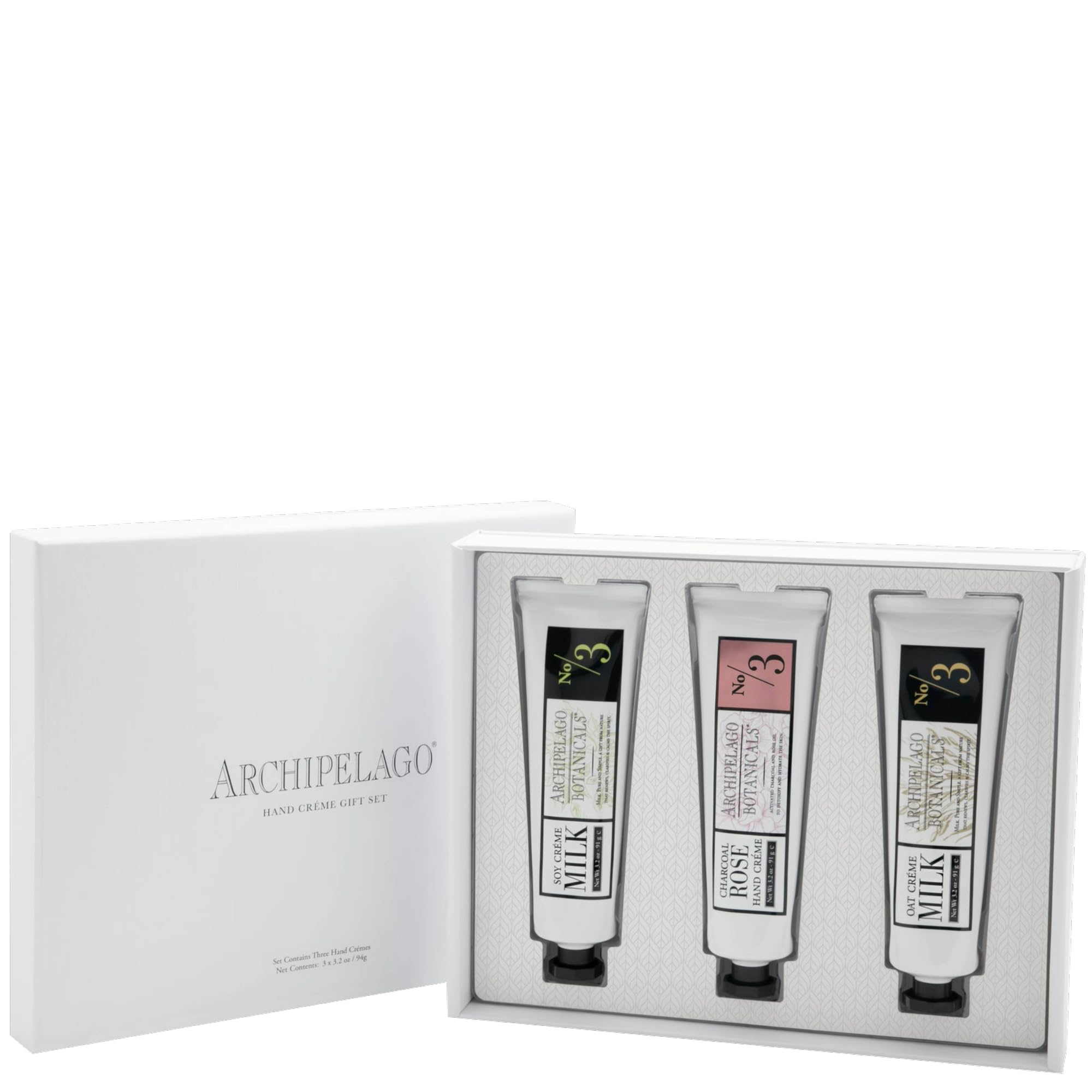 Archipelago Botanicals Hand Crème Gift Set Trio – Rich & Lightly Scented