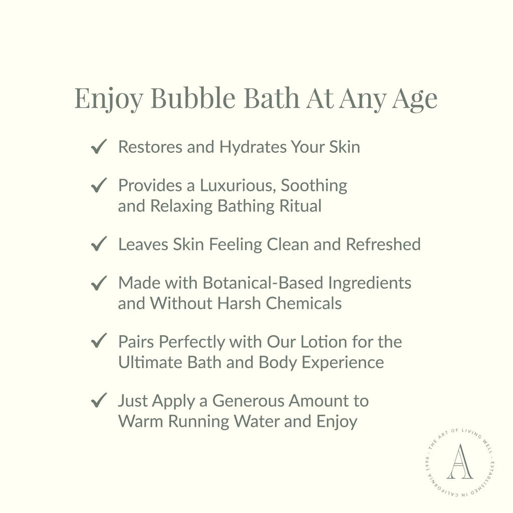 Archipelago Botanicals Luxury Lavender Bubble Bath – Hydrating & Soothing, 25 oz