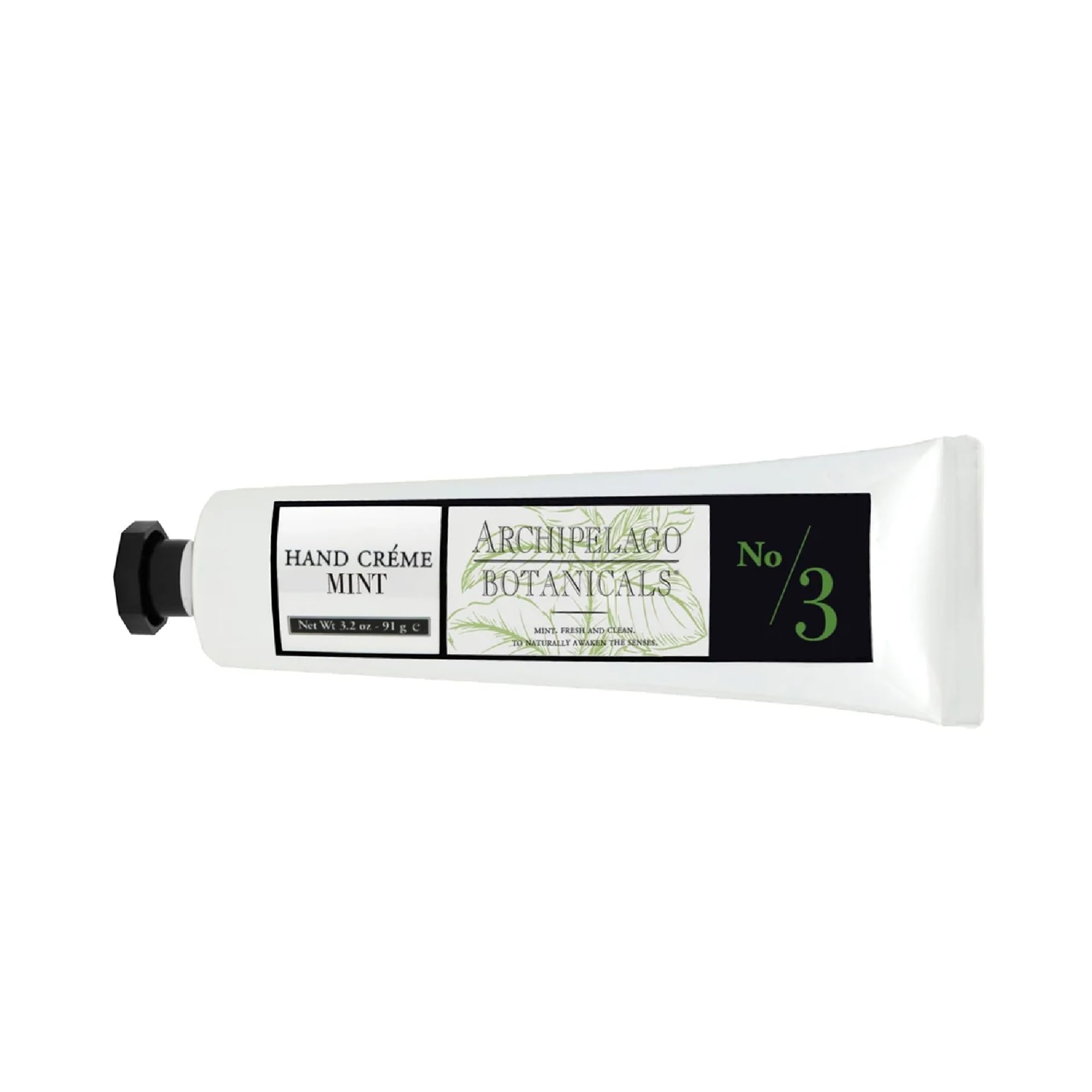 Archipelago Botanicals Morning Mint Hand Creme – Rich, Lightly Scented Hand Cream