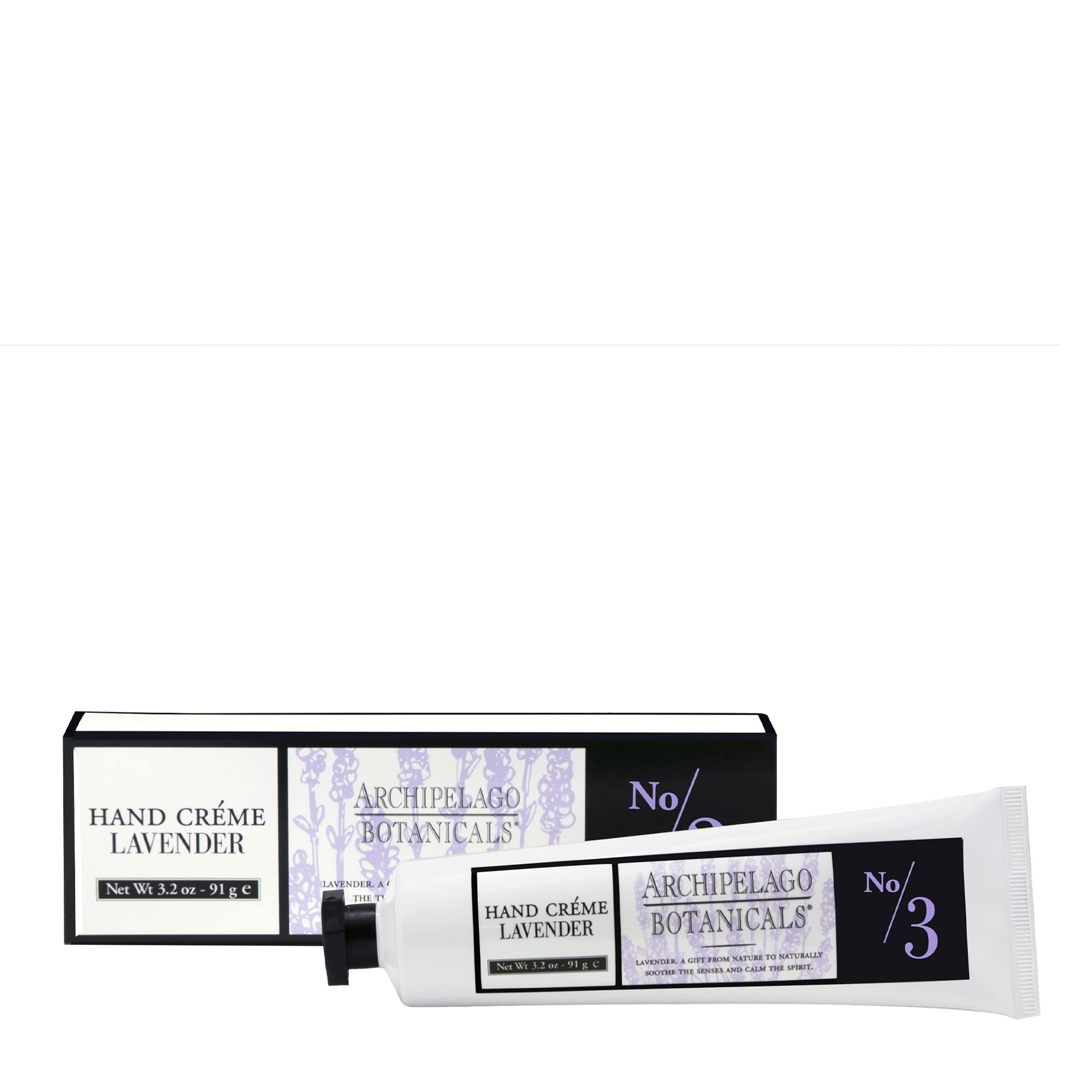 Archipelago Botanicals Lavender Hand Crème — Rich & Lightly Scented (3.2 oz)
