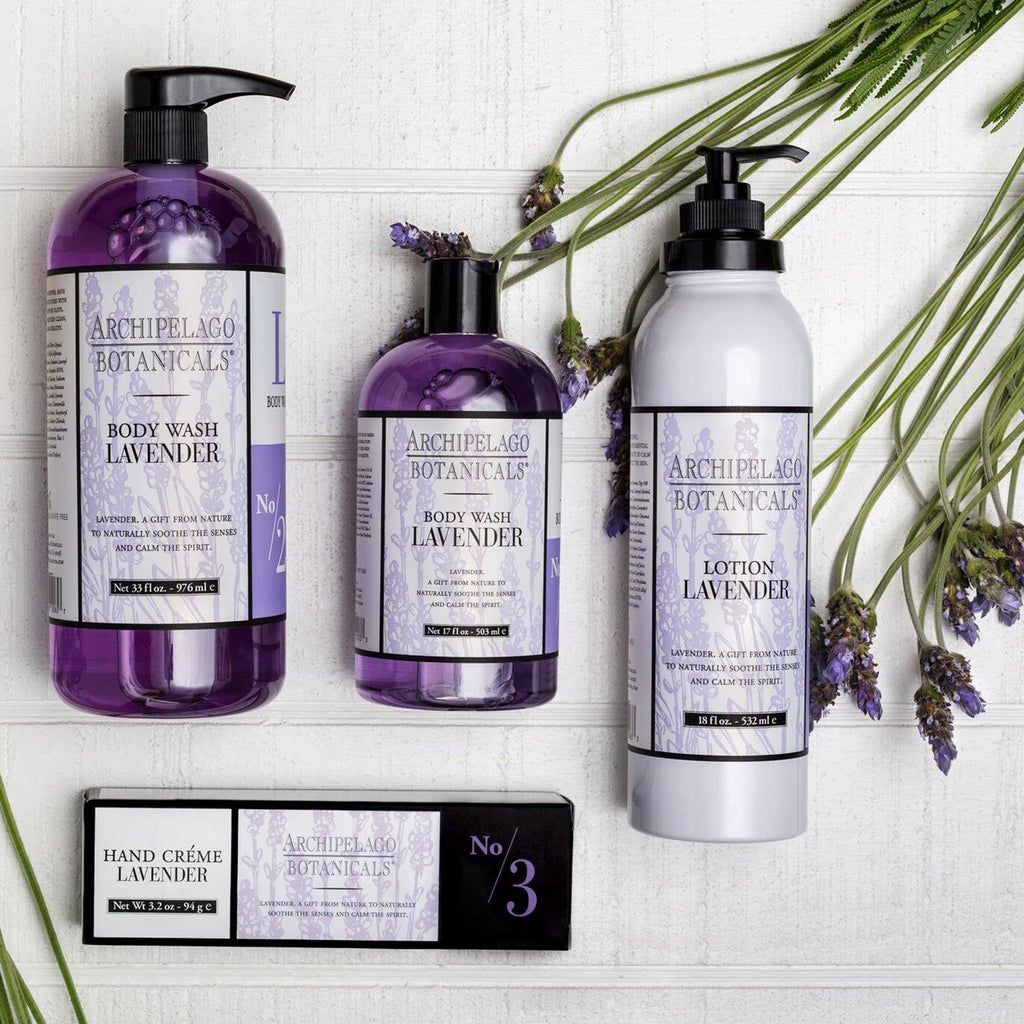 Archipelago Botanicals Lavender Hand Crème — Rich & Lightly Scented (3.2 oz)