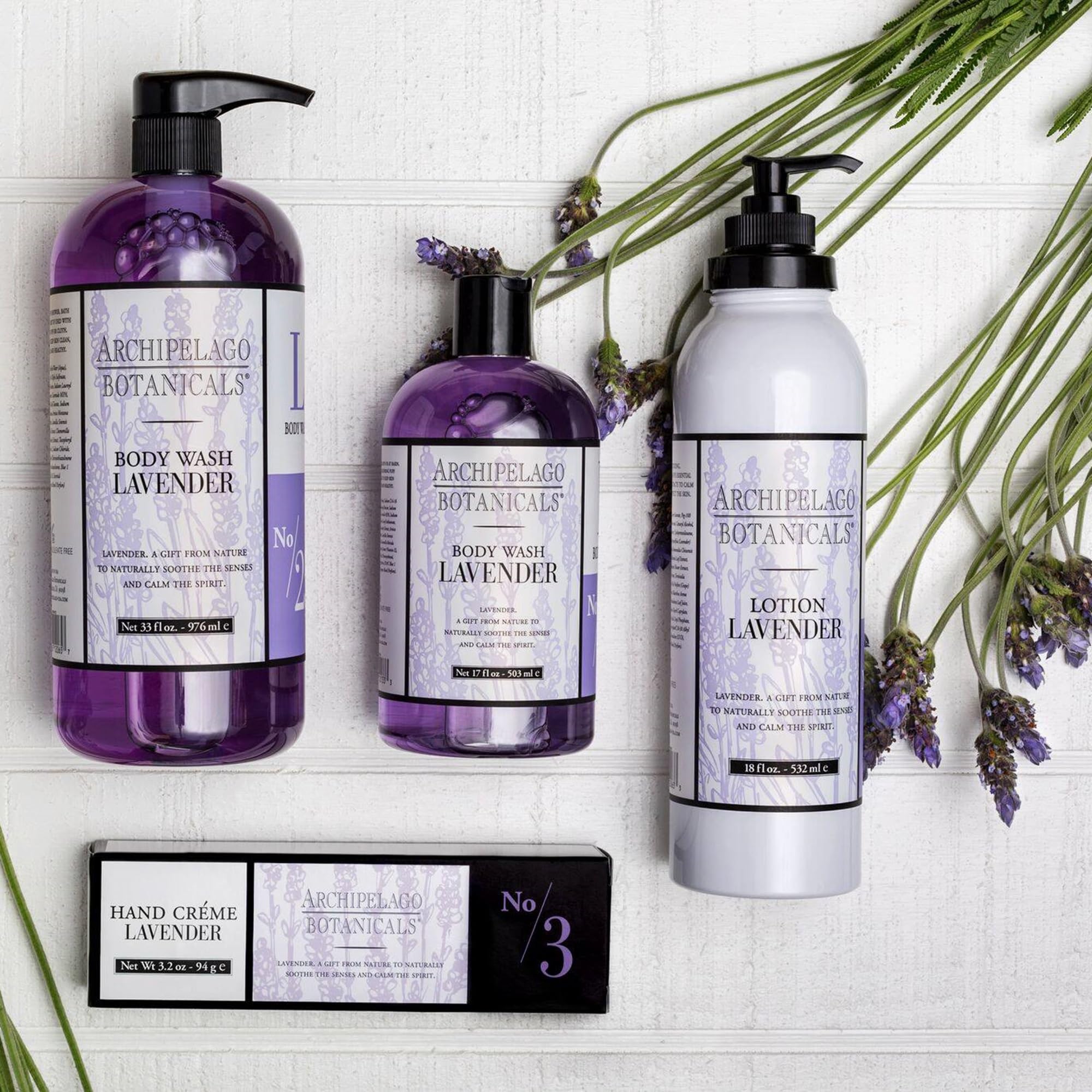 Archipelago Botanicals Lavender Hand Crème — Rich & Lightly Scented (3.2 oz)