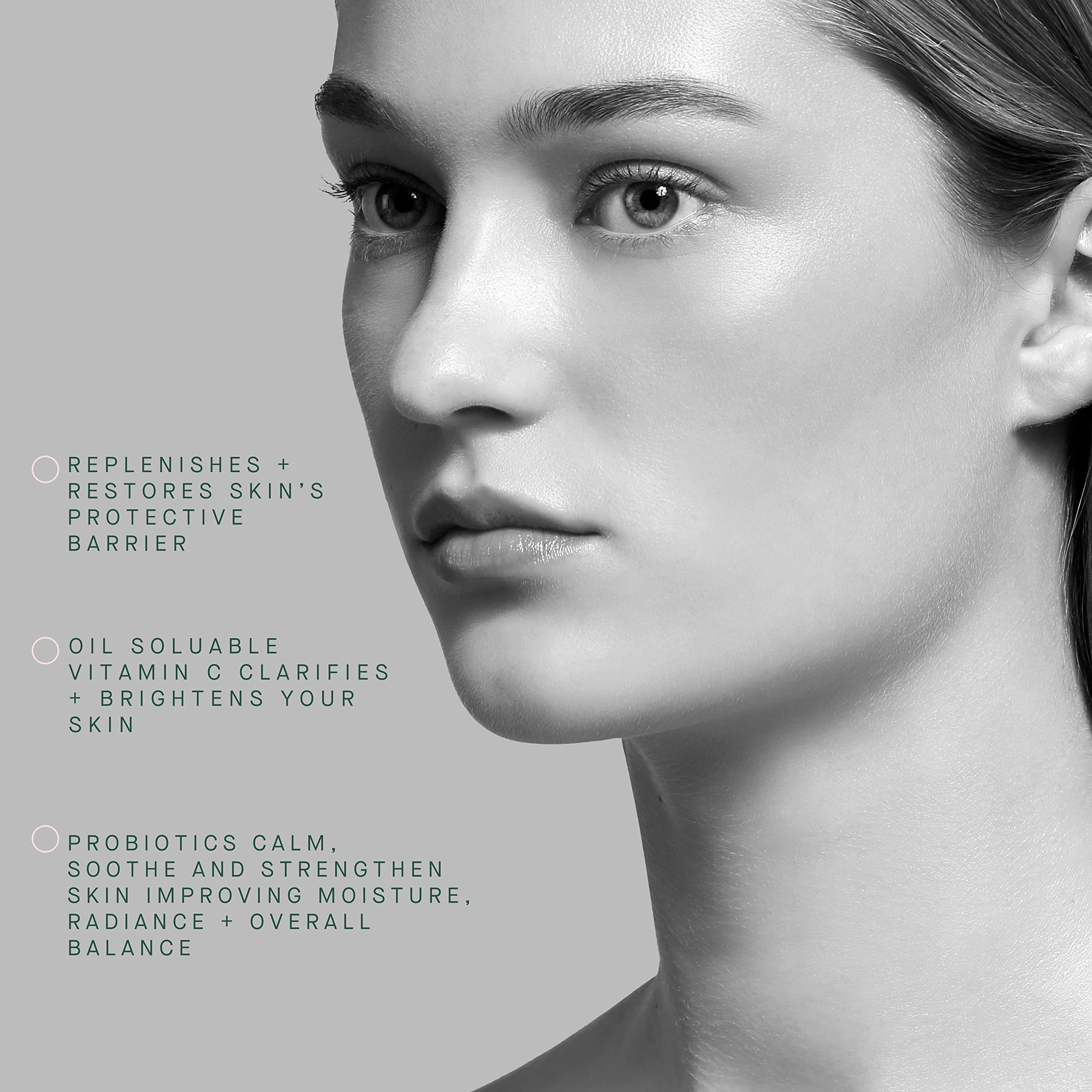 ARCONA Cerise + C: Squalane + Vitamin C Rose Oil for Barrier Protection, Brightening & Moisturizing | 0.5 oz | Made in USA