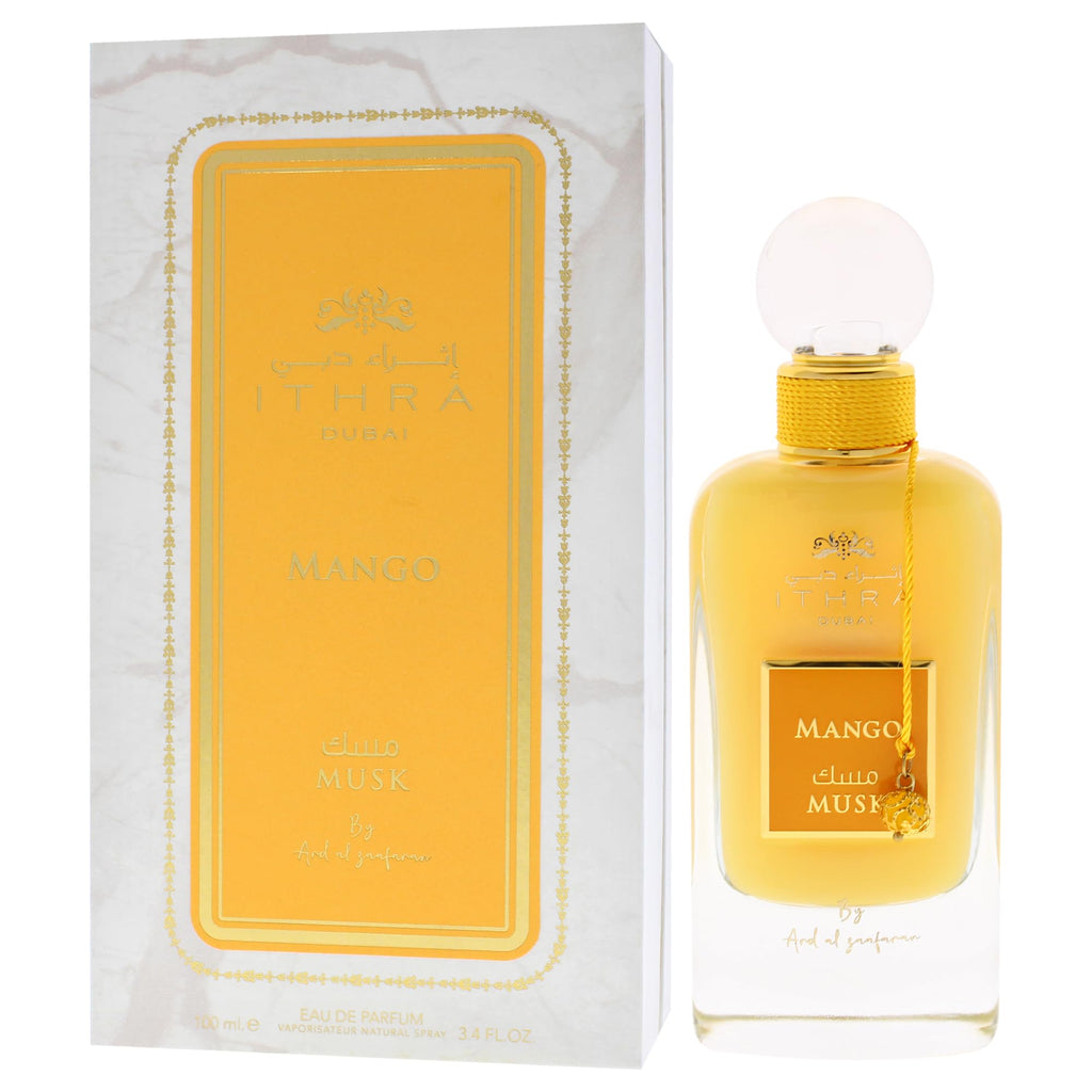 Ithra Dubai Musk Mango by Ard Al Zaafaran Perfumes – Unisex 3.4 oz EDP Spray