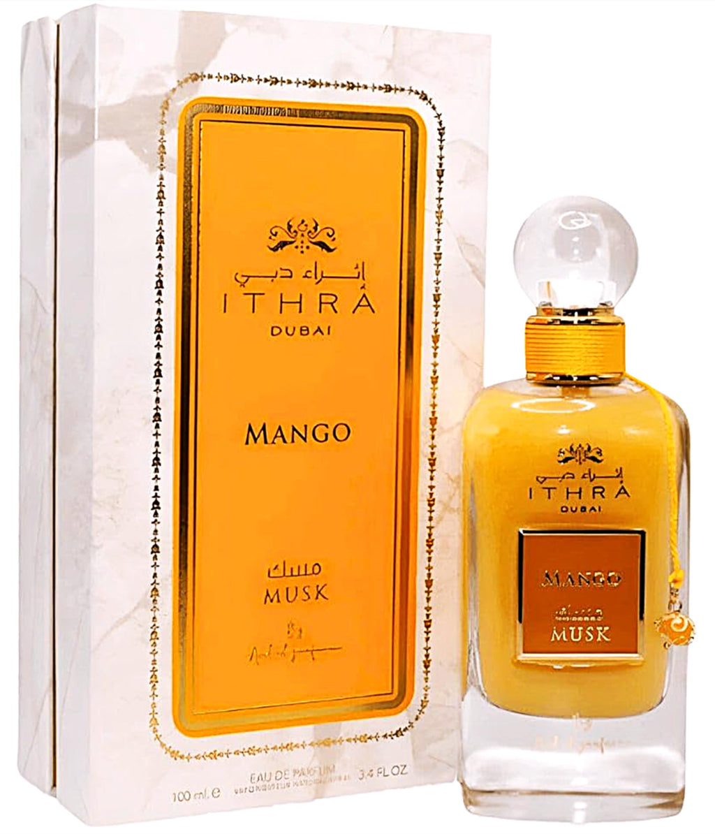 Ithra Dubai Musk Mango by Ard Al Zaafaran Perfumes – Unisex 3.4 oz EDP Spray