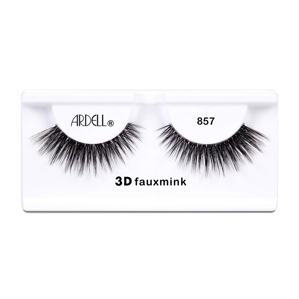 Ardell 857 3D Faux Mink Lashes – Ultra-Fluffy Invisiband (4 Pairs)