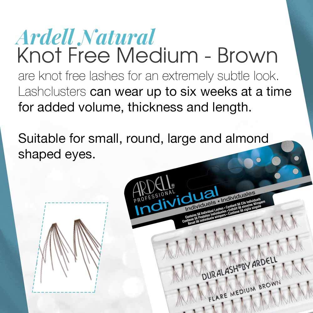 Ardell Medium Brown DIY Lash Clusters Kit - 4 Pack