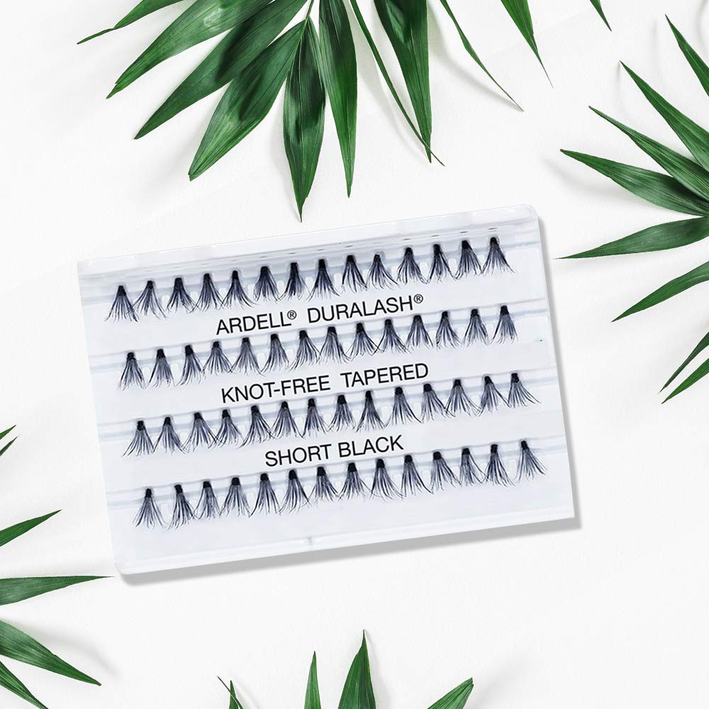 Ardell Double Up Short Black Lashes – Knot-Free Tapered Clusters (4 Pack)