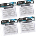 Ardell Individual False Lashes – Medium Brown, Lightweight & Natural-Looking, 4-Pack