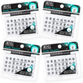 Ardell Soft Touch Trios Medium Individuals in Black — 4 Pack False Eyelashes