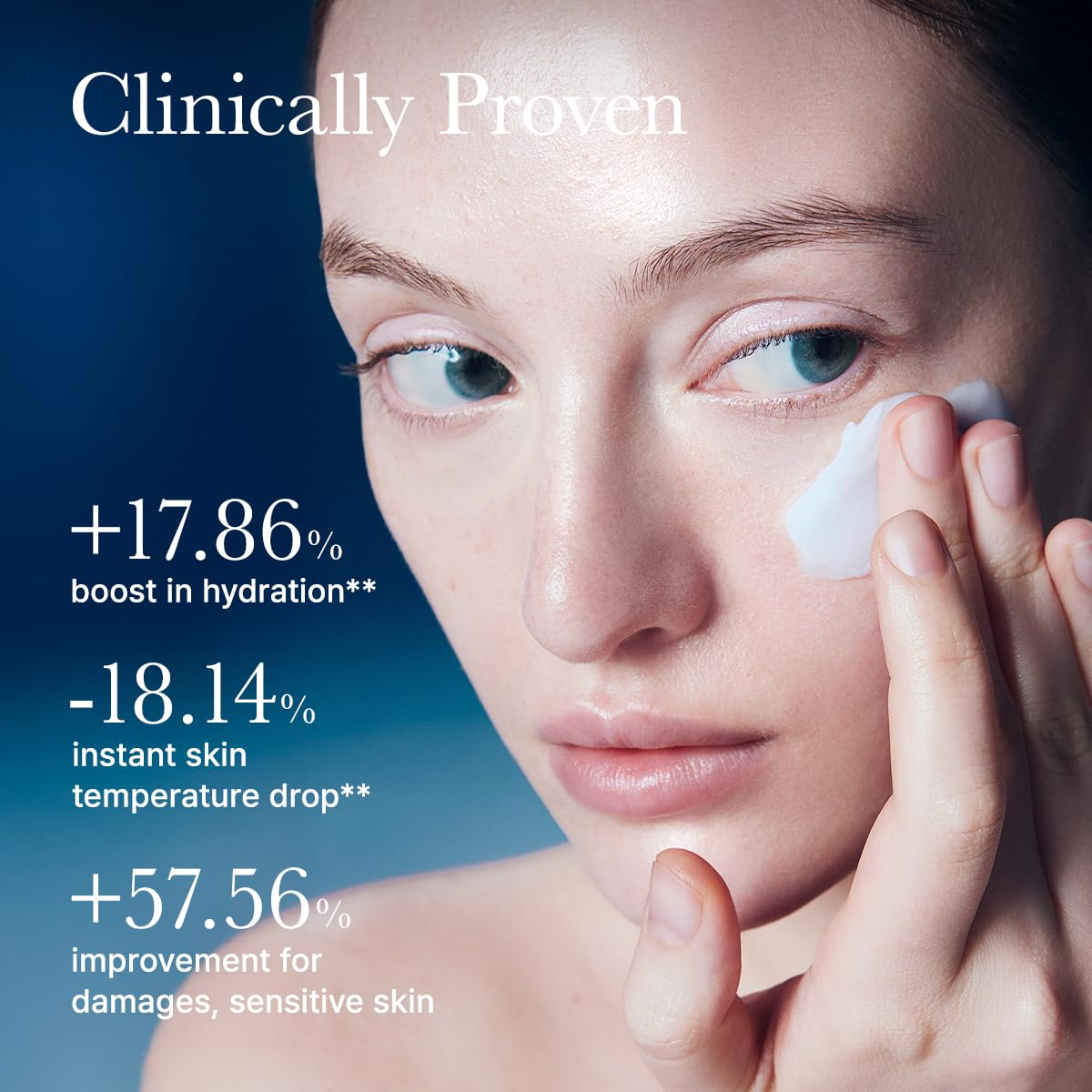 ARENCIA Deep Water Surge Cream – Hydration with Hyaluronic Acid, Cica PDRN & Ceramide, 2.7 oz