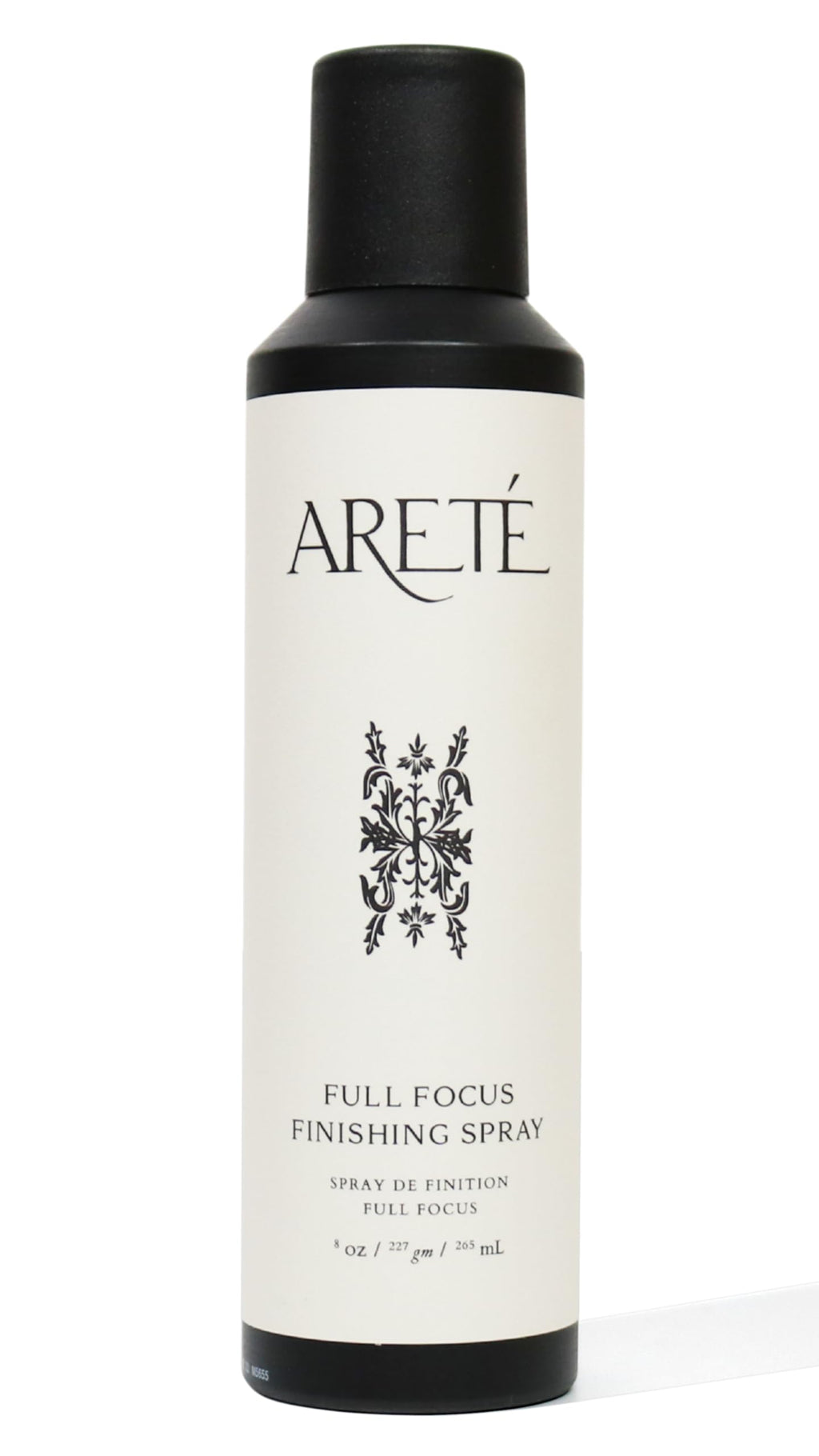 ARETÉ Full Focus Finishing Spray – Strong Buildable Hold, Shiny Finish, Anti-Frizz Hairspray for Women | Made in USA 8oz