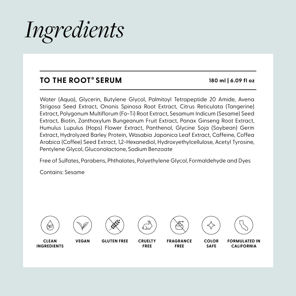 Arey To The Root Hair Serum | Slow Grey Hair & Pigment Preservation (3–6 Months) | Vegan, Oil-Free