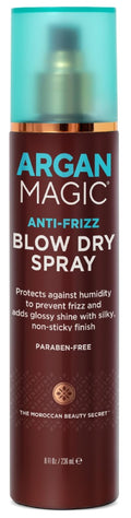 Argan Magic Anti-Frizz Blow Dry Spray | Humidity Protection & Glossy Shine