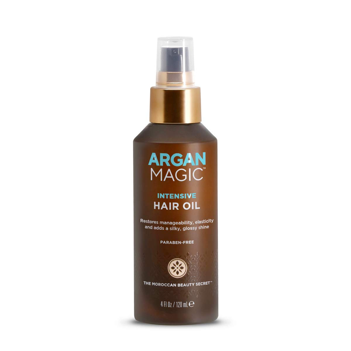 Argan Magic Intensive Hair Oil - Restore Elasticity, Shine & Frizz Control (4 oz)