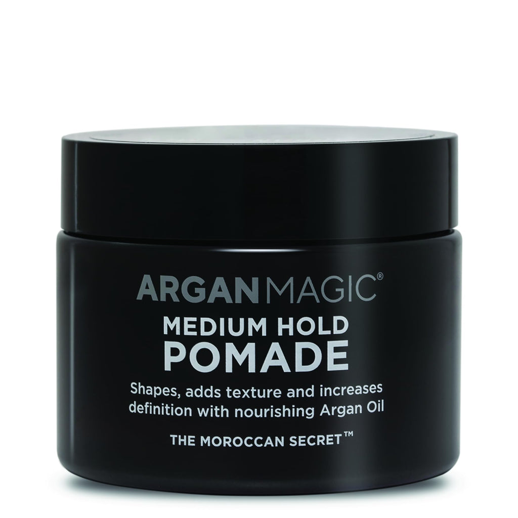 Argan Magic Medium Hold Pomade with Argan Oil – 8 oz (2-Pack) – Made in USA, Cruelty Free