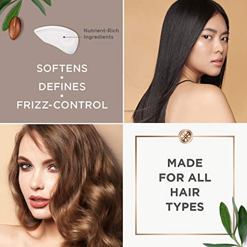 Argan Magic Nourishing Hair Cream – Hydrates, Shine & Frizz Control (2-Pack, Made in USA)