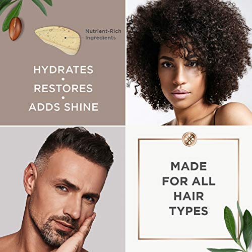Argan Magic Defining Curl Cream & Hair Oil Combo Pack – Defines Curls, Adds Shine | Made in USA | Paraben Free