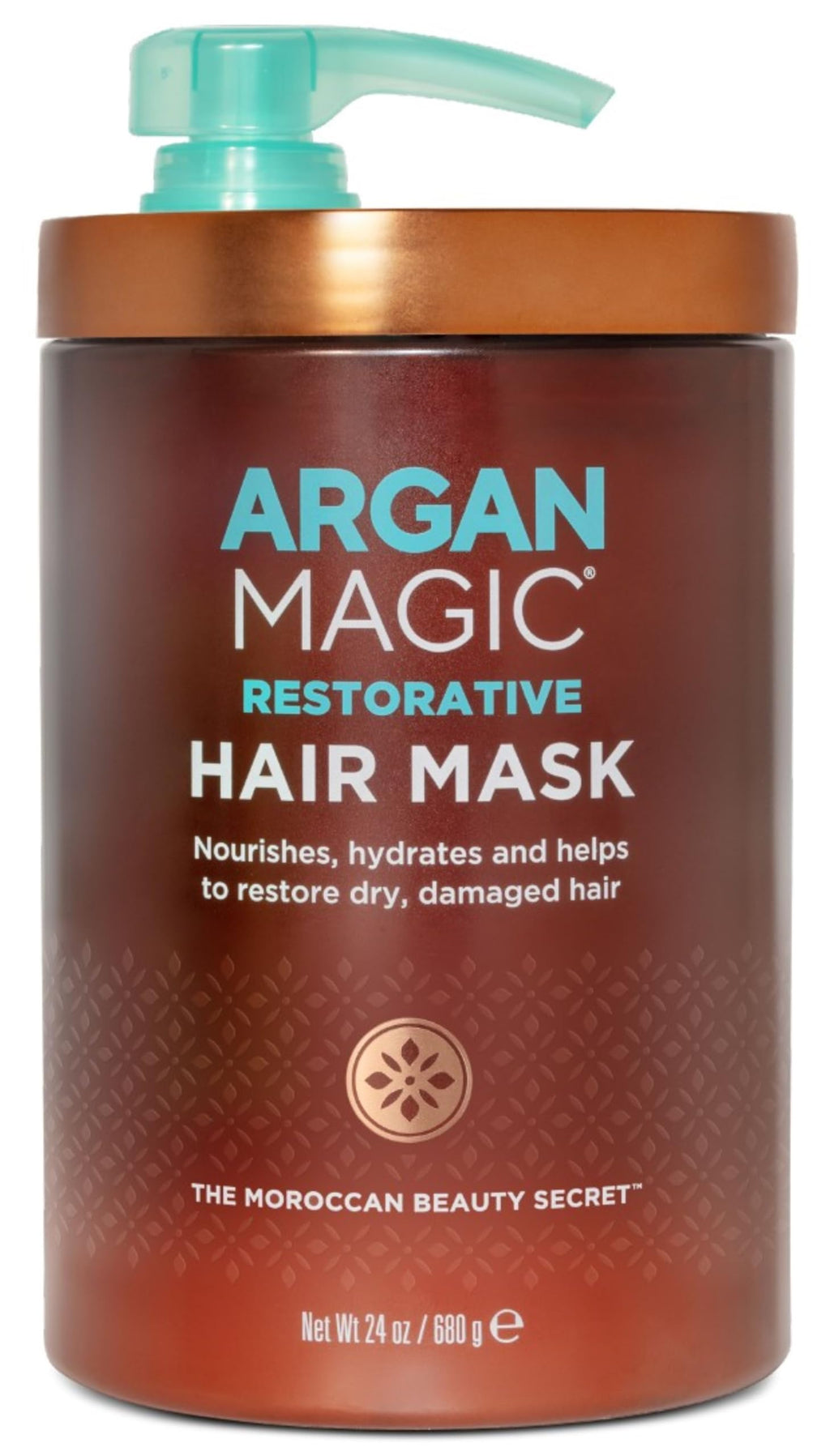 Argan Magic Restorative Hair Mask – Protein-Rich Conditioning for Hydration, Elasticity & Shine (24 Oz)