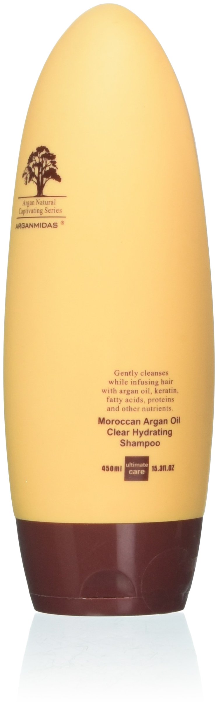 ARGANMIDAS Moroccan Oil Clear Hydrating Shampoo 15 fl oz | Sulfate-Free Moisturizing Cleanser