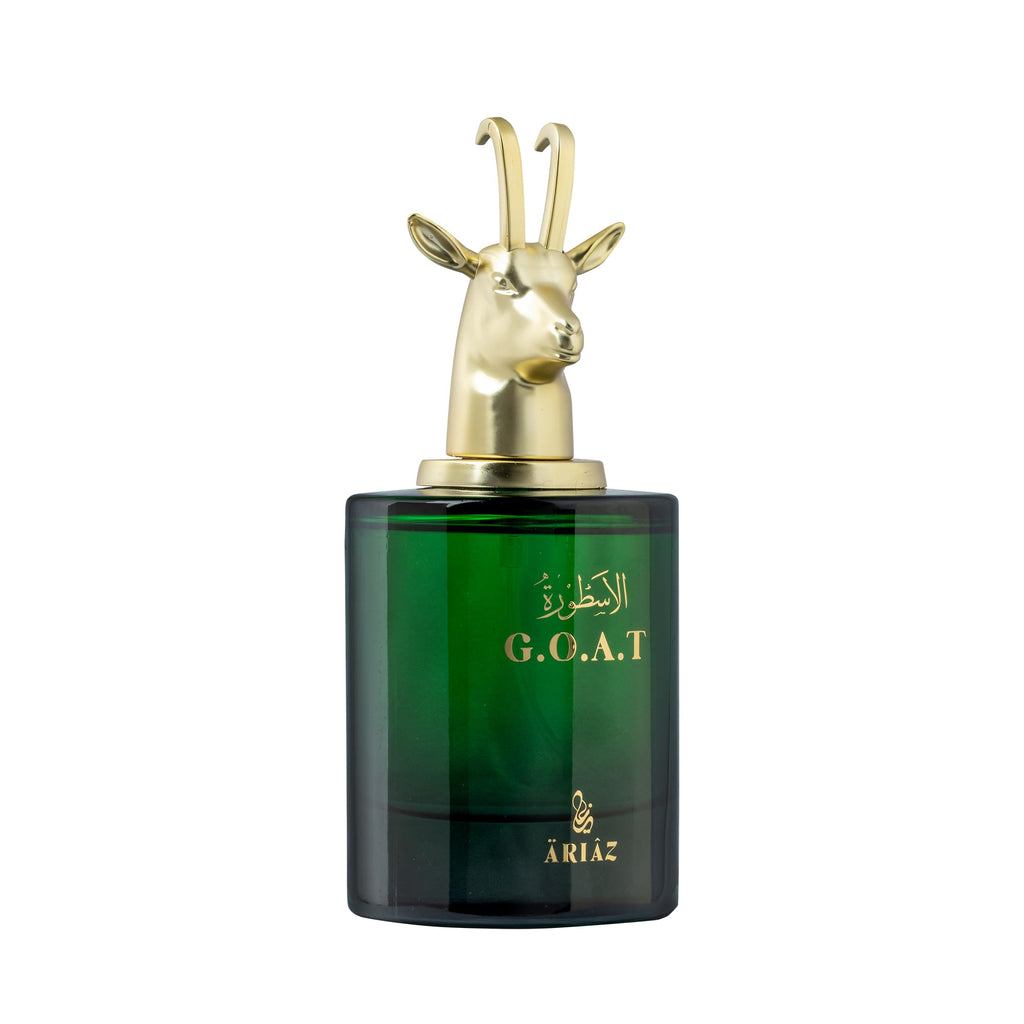 ARIAZ G.O.A.T Men Eau De Parfum – Amber Vanilla & Spice for Fall & Winter