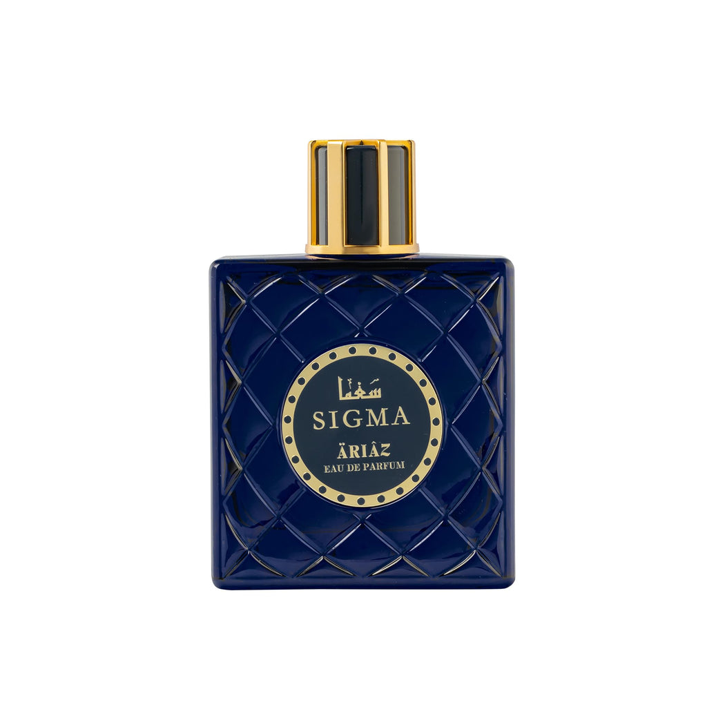 ARIAZ Sigma Men’s Eau De Parfum 3.4 Oz | Fresh Spicy Aromatic Cologne for Daytime